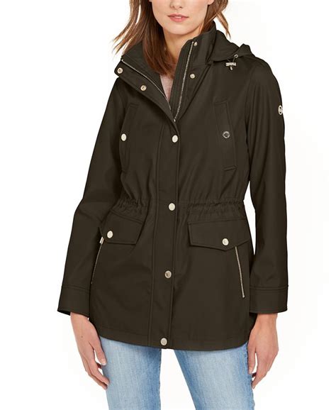 women michael kors winter coat|michael kors anorak jacket women.